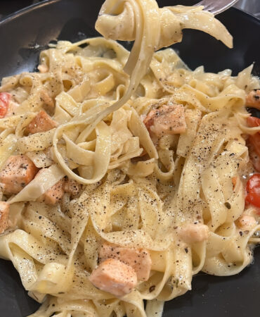 Pâtes saumon